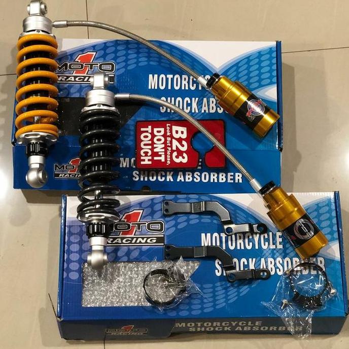 NEW Shock moto 1 ninja r ss kr moto1 305mm pnp khusus breket dudukan klik
