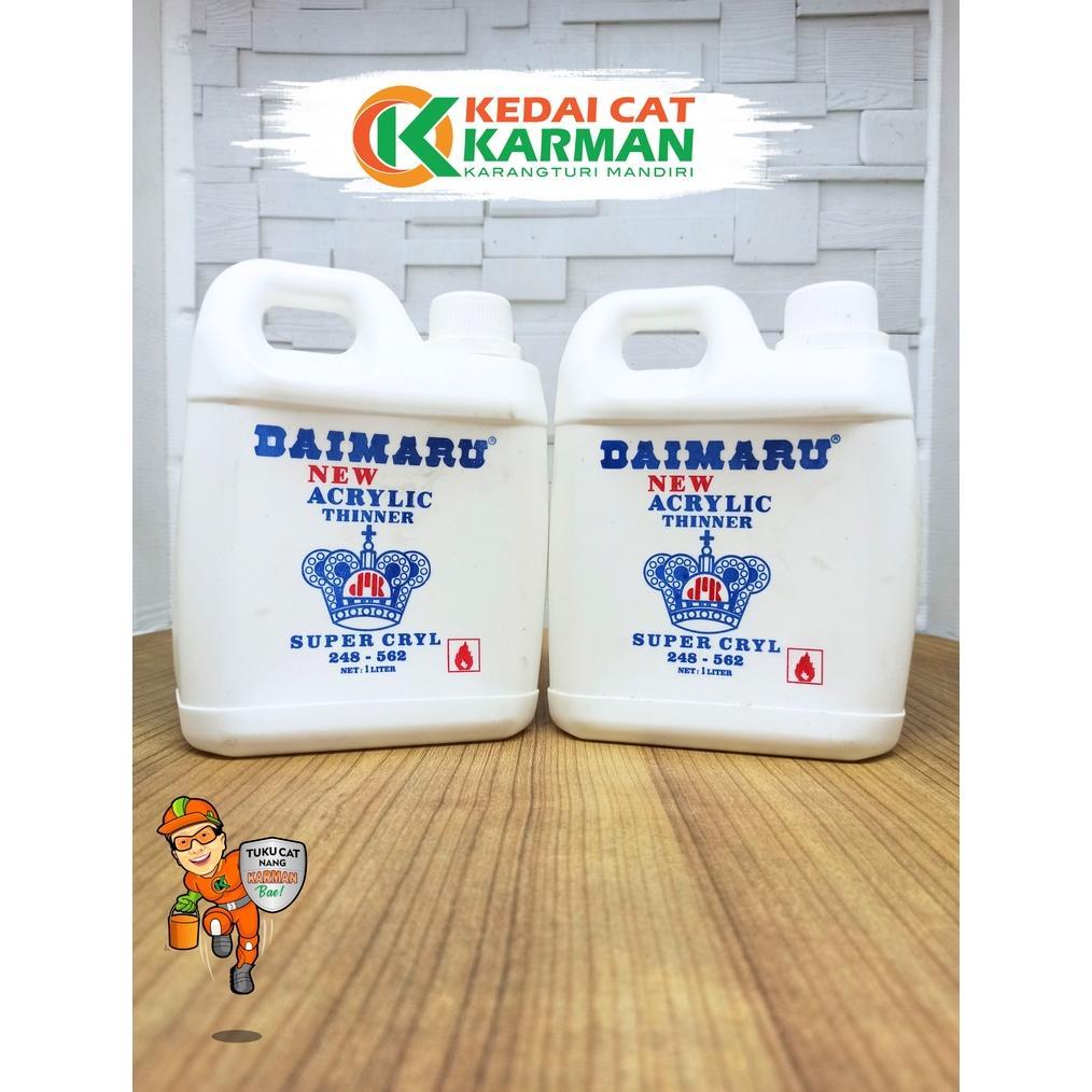 Thinner Acrylic Daimaru 1 Liter - Pengencer Cat Duco Cat Mobil Cat Motor Cat Besi Thiner Daimaru