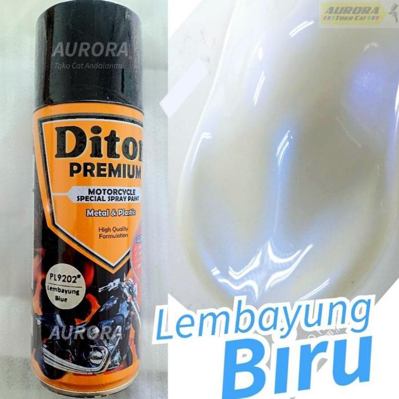 Cat Lembayung Biru Diton Premium Lembayung Blue Pl9202 *
