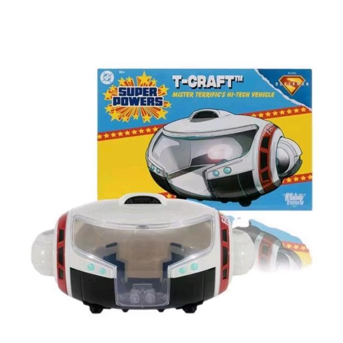 mcFarlane DC Direct Super Powers Vehicles T-Craft Superman Movie Mister Terrific's Hi-Tech Vehicle o