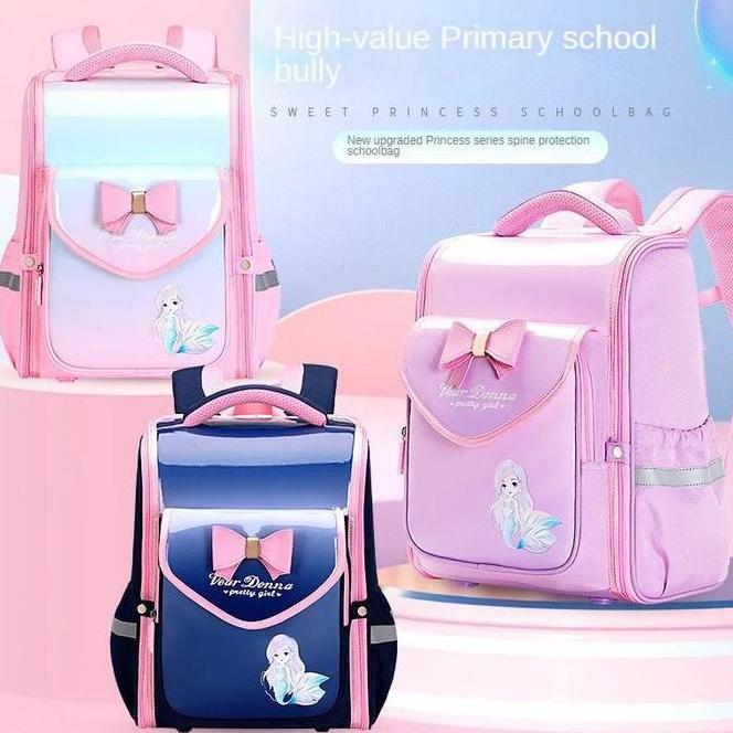 Tas Ransel Wanita Anti Air Tas Sekolah Anak Perempuan Tas Punggung Anak