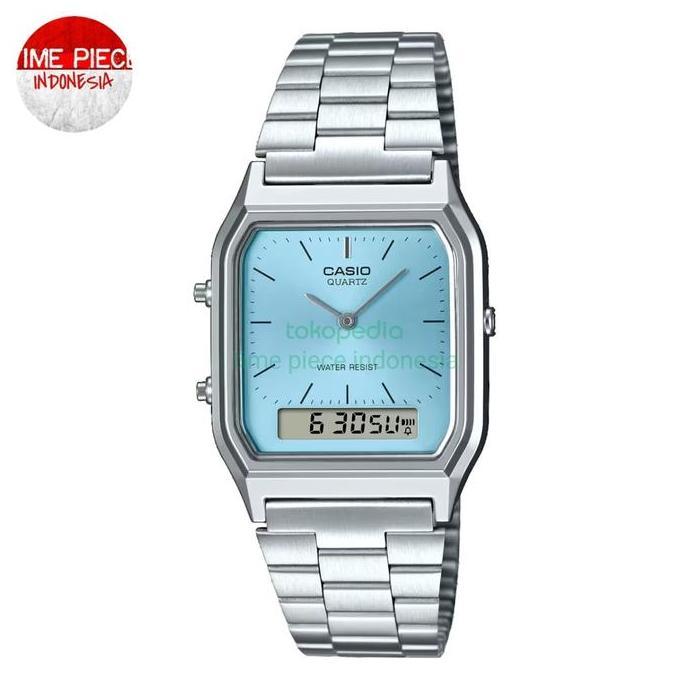 Promo Casio Vintage AQ-230A-2A1MQYDF / Casio AQ230A-2A1 Original & Garansi COD