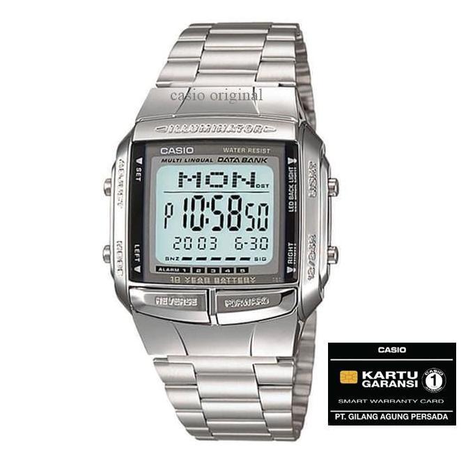 Promo JAM TANGAN CASIO DATABANK DB 360-1A DB 360 DB-360 ORIGINAL RESMI COD