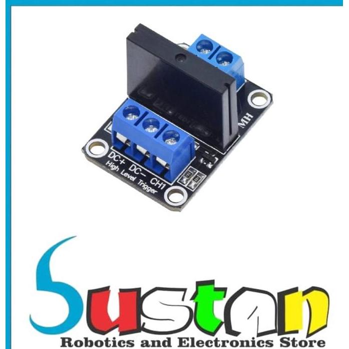 RELAY SSR 5V 1 CHANNEL HIGH LEVEL TRIGGER SOLID STATE RELAY MODULE