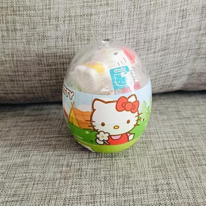 building BLOCK toys hello Kitty surprise egg