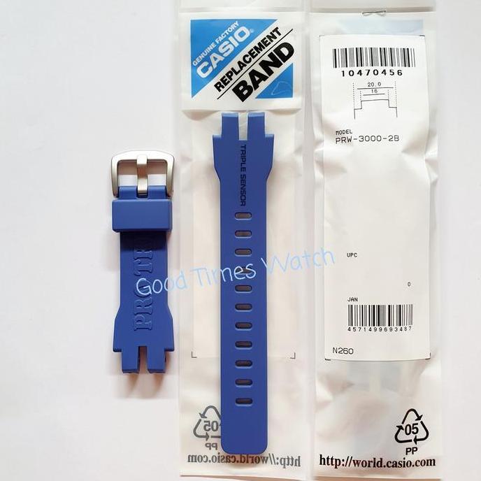Promo STRAP PRO TREX PRW-3000-2B PRW 3000 Casio Original COD