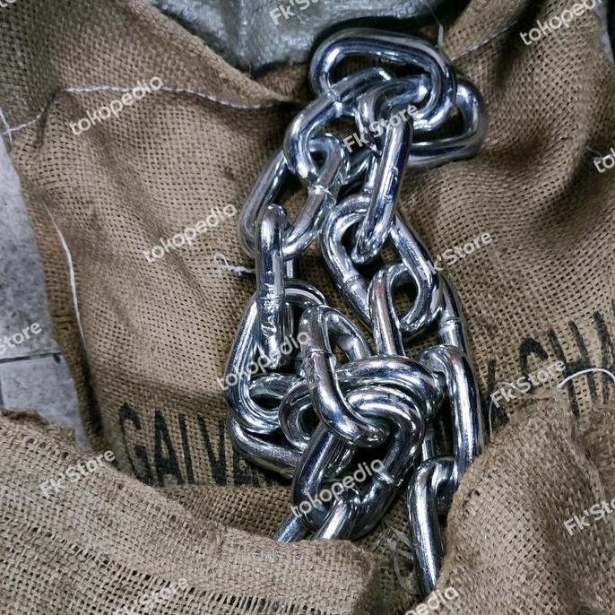 Promo Rantai Galvanis 3/4" (19Mm) / Rantai Kapal Galvanis 19 Mm - Karung Cod