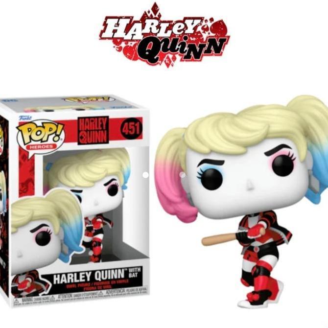 Funko POP Heroes Dc Harley Quinn - Harley Quinn with bat #451 ori
