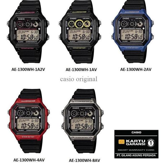 Promo JAM TANGAN CASIO AE-1300WH AE-1300WH-8 AE 1300WH AE-1300WH-4A ORIGINAL COD