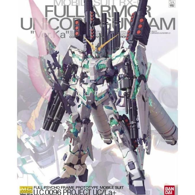 Bandai Gundam MG 1/100 Unicorn Full Armor Ver. Ka