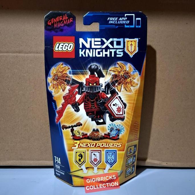 Lego Nexo Original 70338 Ultimate General Magmar