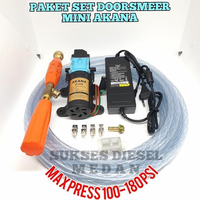 Alat Cuci Motor Mobil AC Kendaraan Pompa Air Steam Mini Adaptor