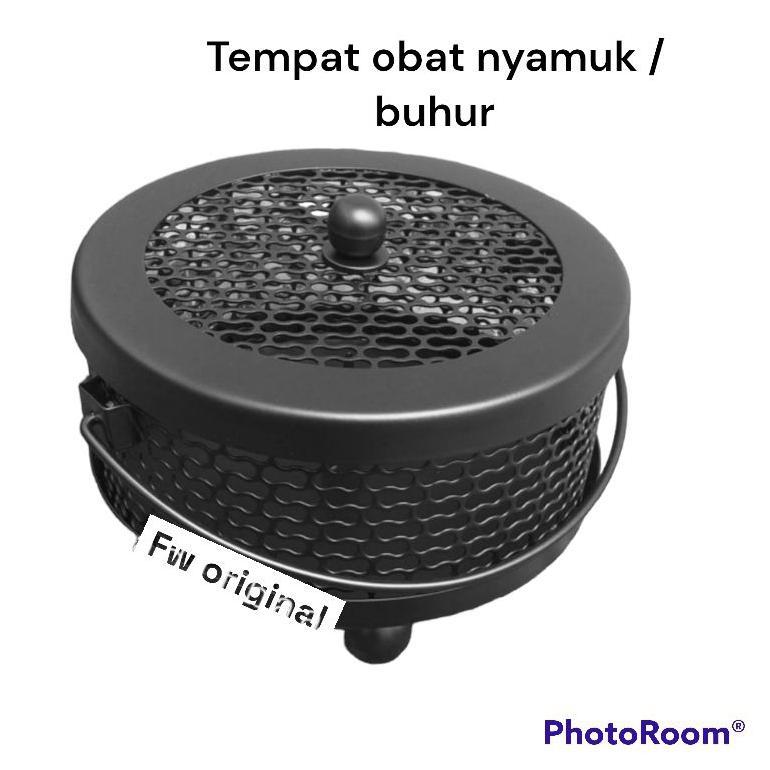 Tempat Bakar Obat Nyamuk Buhur Dupa Hitam