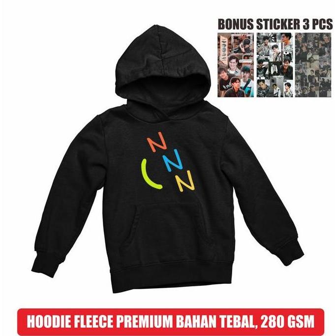 DS72 - BA043 Hoodie Bonus Sticker Triple N Nanon Korapat Thailand