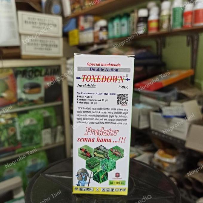 INSEKTISIDA TOXEDOWN 150 EC 100 ML PREDATOR SEMUA HAMA