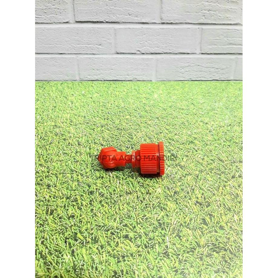 Nozzle Plastik 4 Lubang / Kepala Sprayer Swan / Sparepart Swan