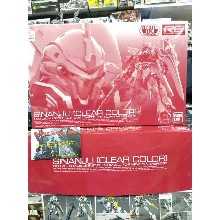 RG Sinanju Clear Color Ver