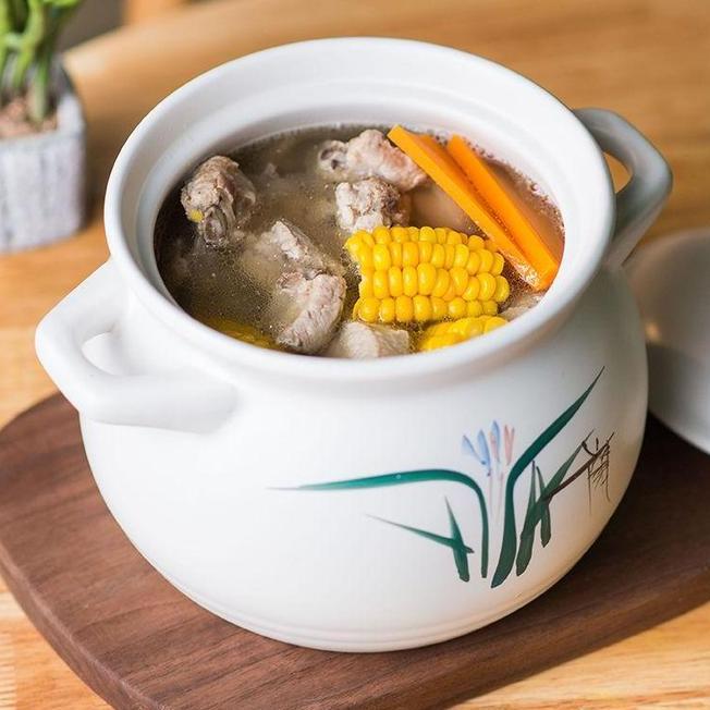 Panci Masak Keramik Tahan Panas Panci Godok Jamu Panci Rebus