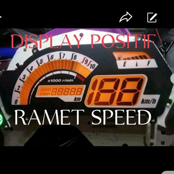 polarizer set untuk lcd speedometer Yamaha Byson old karbu