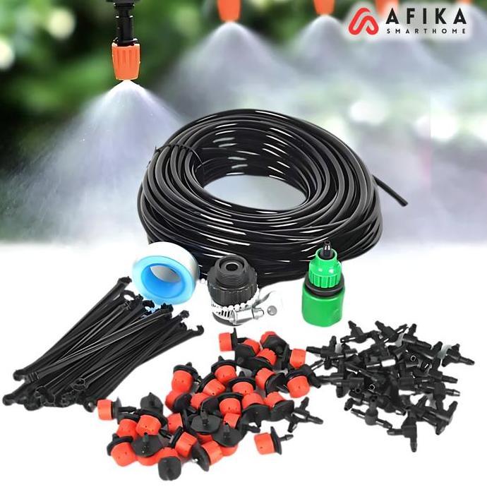 Peralatan Set Selang Irigasi Penyiram Tanaman Otomatis Kebun Dan Taman