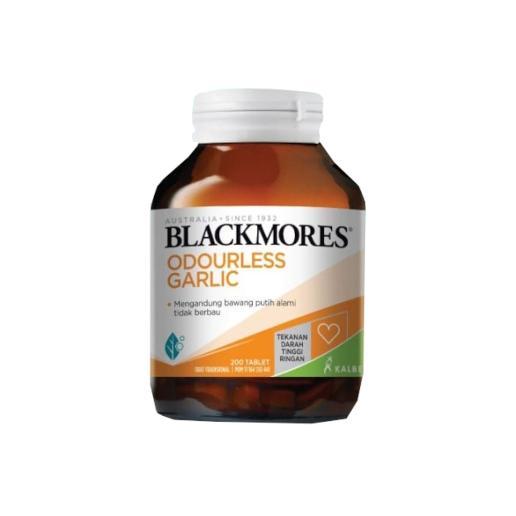 Blackmores Odourless Garlic (90) - Ringankan Gejala Darah Tinggi Original