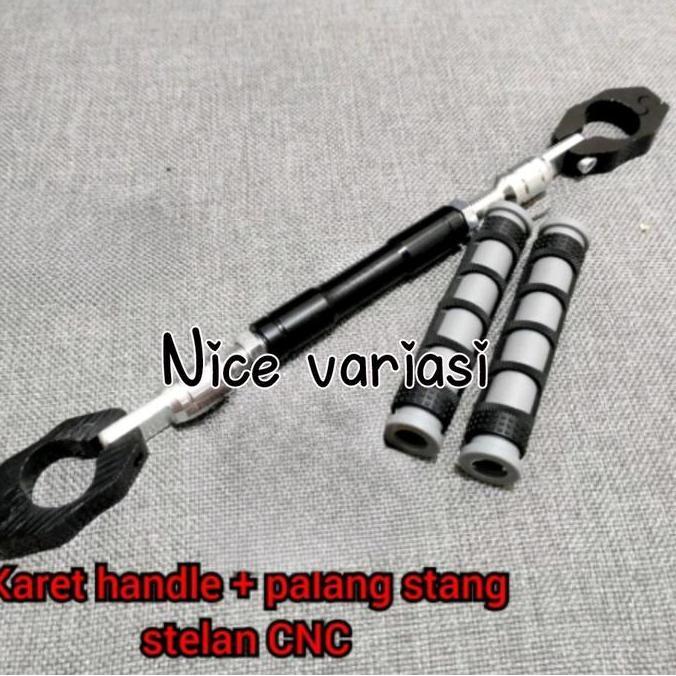Palang Stang Stelan + karet handle motor beat street vixion pcx dll nice variasi