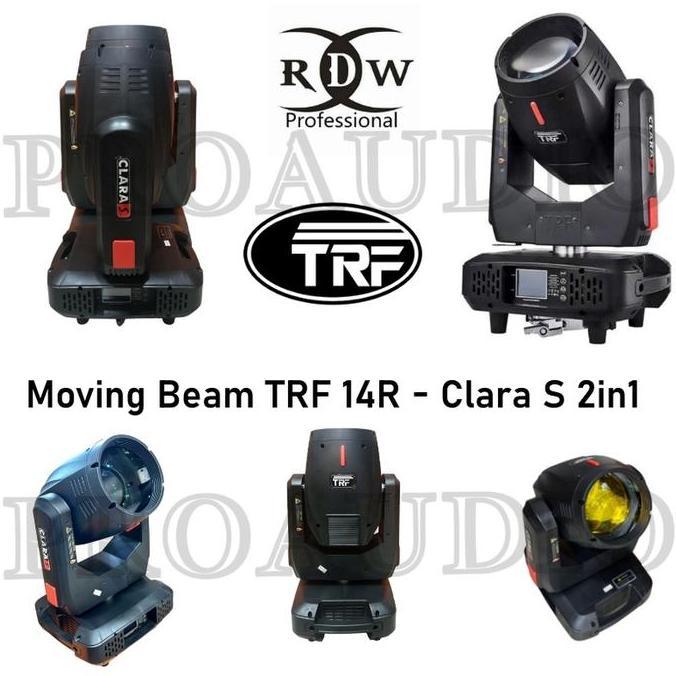 BEBAS ONGKIR - TRF RDW Lampu Lighting / Moving Beam Clara S - 14 R / 14R / TRF 14R / TRF14R Original