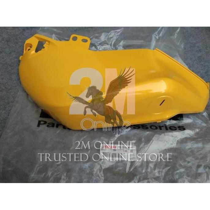 COVER TANGKI R15 VVA KIRI KUNING ORI YGP BK6-F4129-00-P4