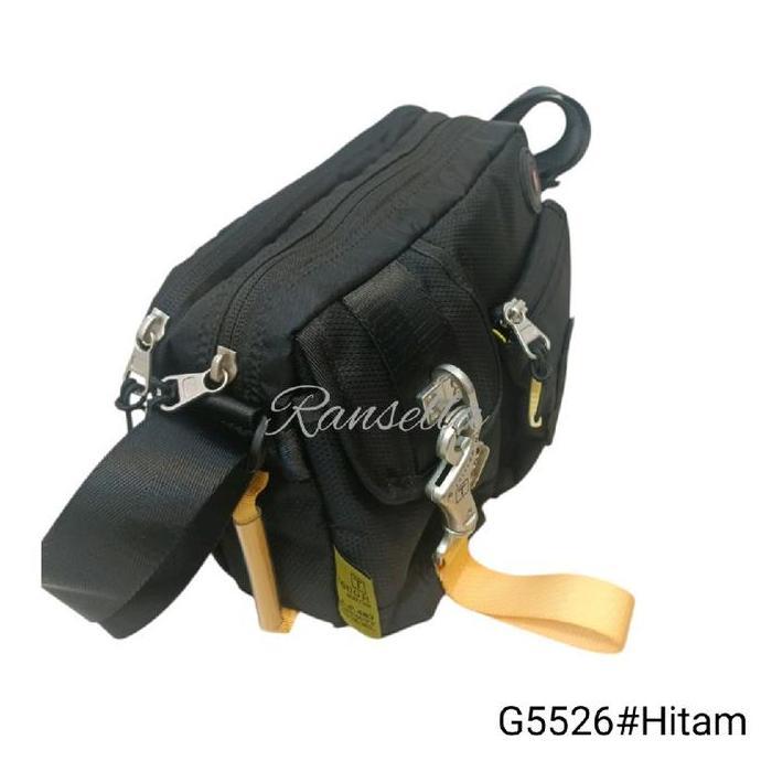 DI15 >> Tas slingbag selempang Pria wanita Tough Warrior 5526 Kualitas Import crossbody bag