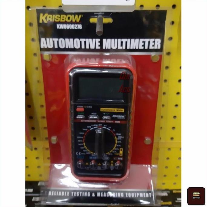 KRISBOW Automotive Multimeter Multitester Digital KW06-276