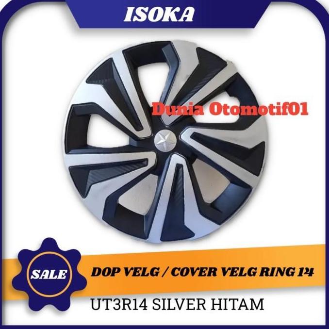 KVSH14 - Tutup Dop Roda Tutup Velg Mobil Cover Dop VELG Mobil Ring 14