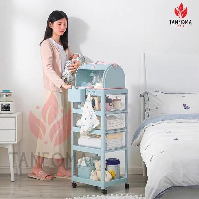 RAK SUSUN PENYIMPANAN BABY STUFF ,ORGANIZER LEMARI PERLENGKAPAN BAYI