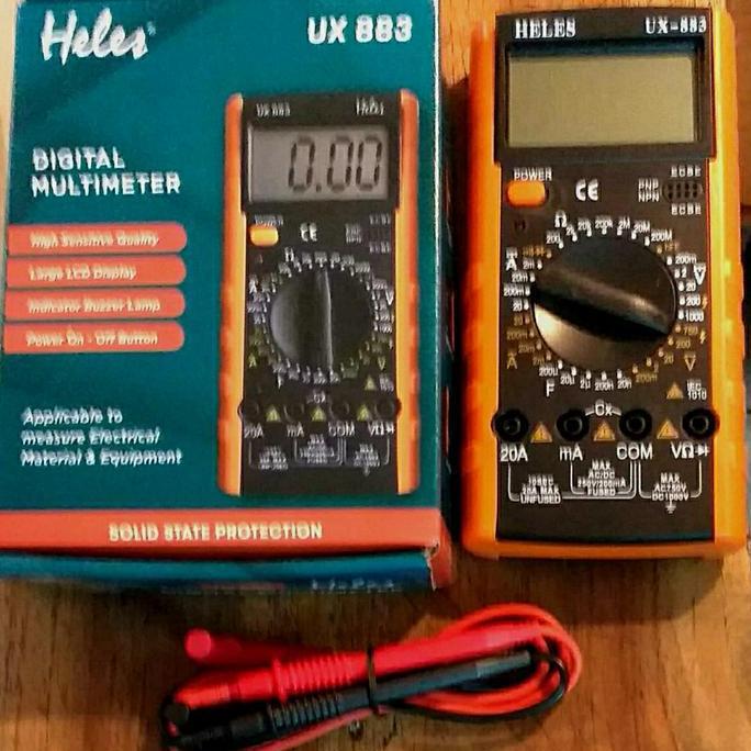 heles multitester digital ux883