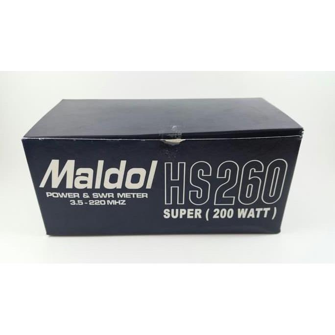 Power & SWR Meter MALDOL HS260