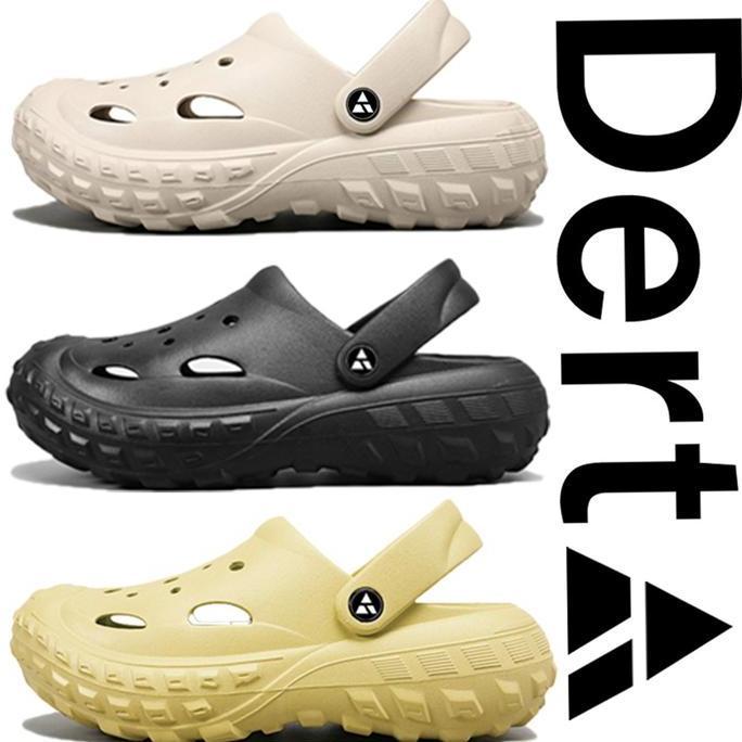 Sandal Kodok Pria Keren Sepatu Sandal Pria Karet Clog Unisex Pria Wanita Karet Jelly Runner Sporty R