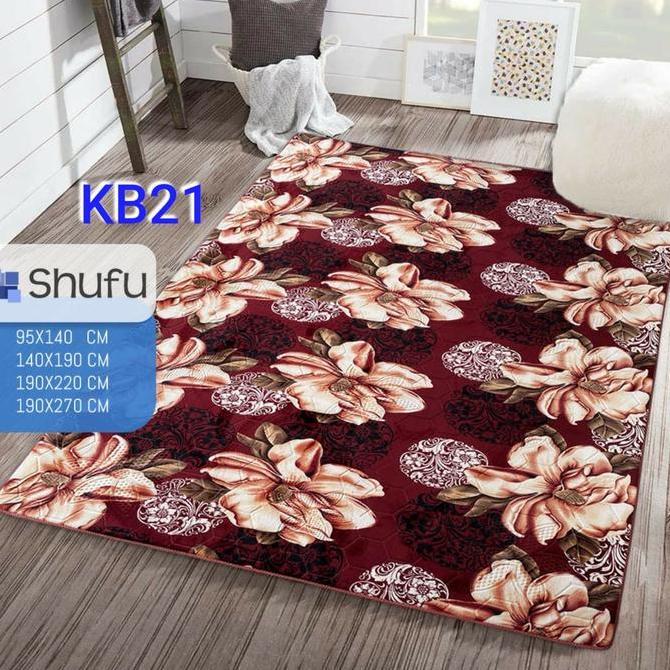 Promo Karpet Malaysia 190x270 jumbo / Karpet import/ Motif Kembang COD
