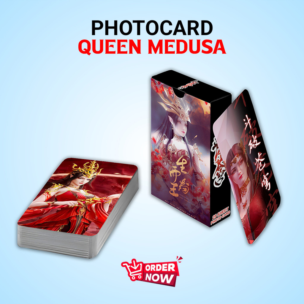 PHOTOCARD SET QUEEN MEDUSA DONGHUA BATTLE THROUGH THE HEAVENS PREMIUM FREE BOX
