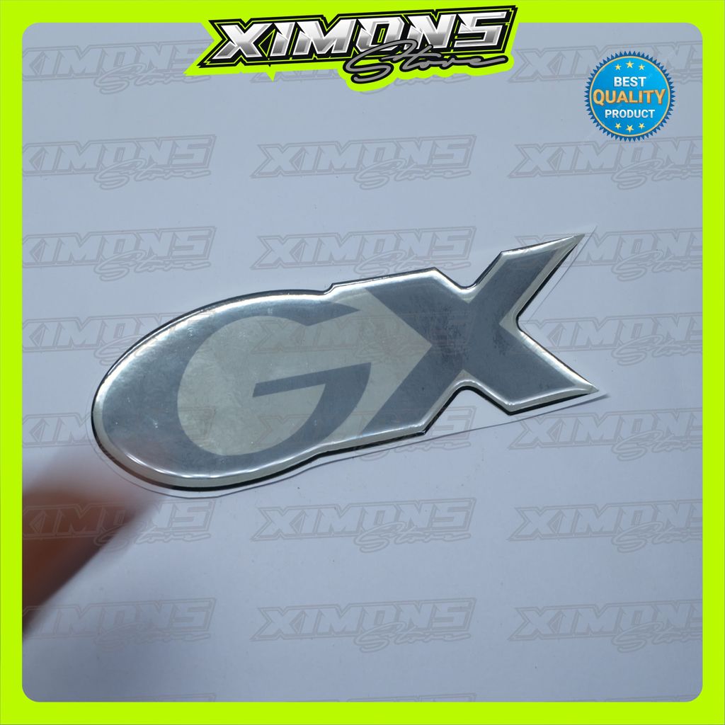 emblem timbul GX suzuki katana / emblem GX suzuki carry