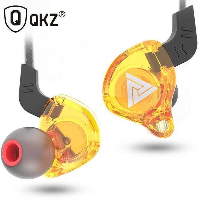DN7 >> QKZ HiFi Earphone Bass Dynamic Driver with Mic - QKZ-AK6 - Hitam
