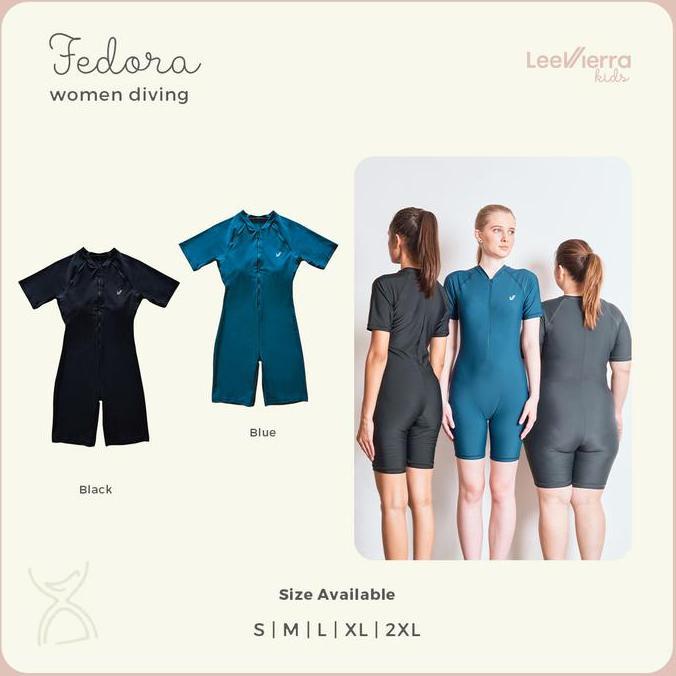 Lee Vierra Fedora Diving Swimsuit, Baju Renang Wanita