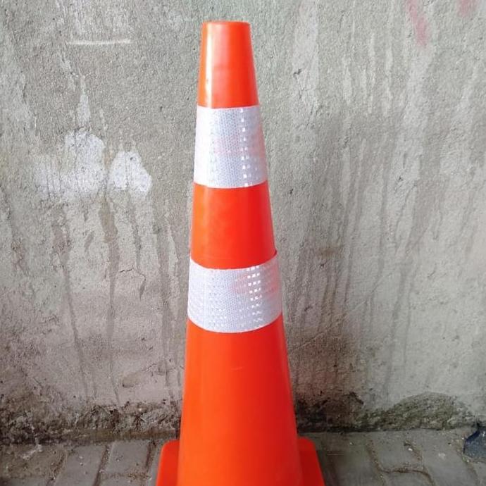 traffic cone 90 cm full orange