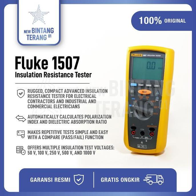 Fluke 1507 Insulation Resistance tester