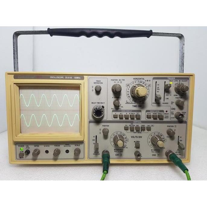 goldstar OS-8100 Oscilloscope 100MHz