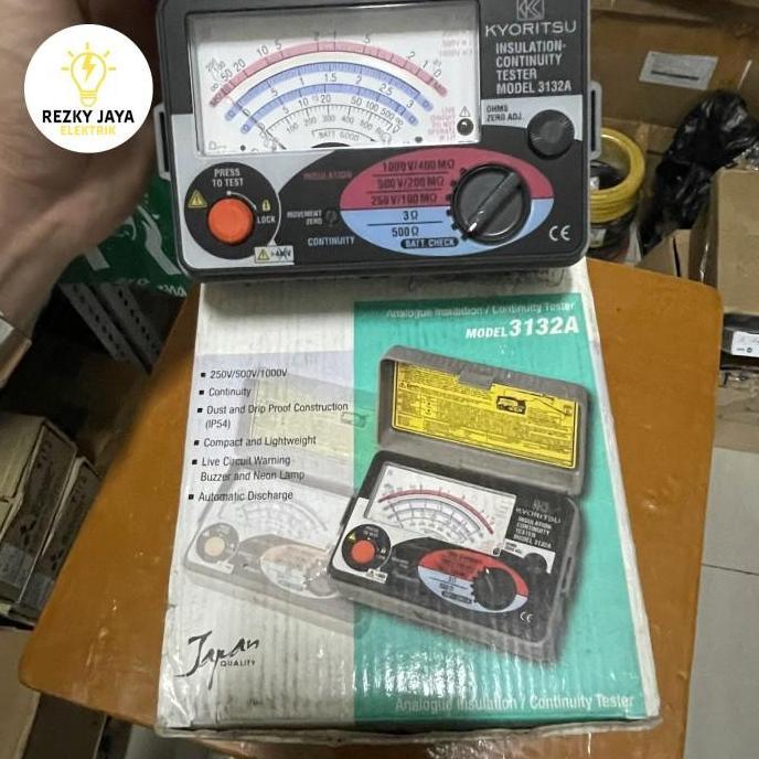 Insulation tester analog / insulation tester kyoritsu 3132A
