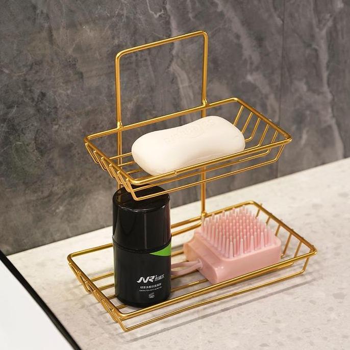 Aksesoris Kamar Mandi Perlengkapan Kamar Mandi Rak Sabun Kamar Mandi