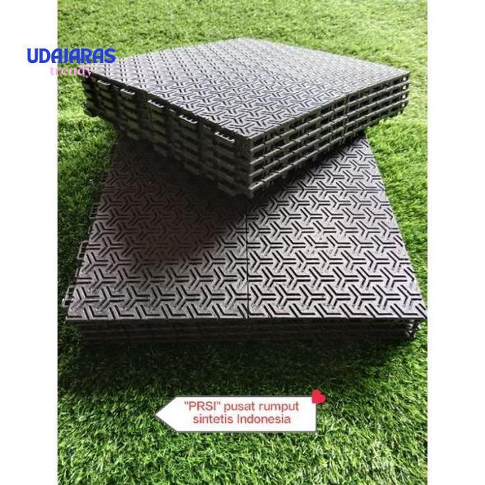 dvc-78 Drainase sell alas rumput sintetis 1 meter x 1 meter tebal 1,5 cm Terlaris