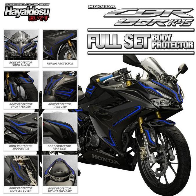 // Hayaidesu New CBR 150R K45R 2021 Body Protector Full Set Cover //
