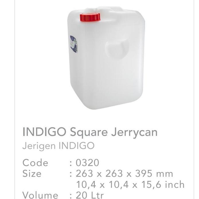 Ready stock Jerigen 20 liter green leaf