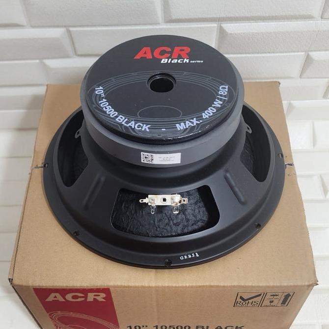 DE99 >> SPEAKER WOOFER ACR 10 INCH 10500 BLACK