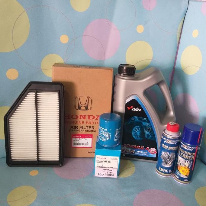 NEFERPITOU Paket service oli Win Formula Car 10W-30 CRV 2000cc Tahun 2007 (5)